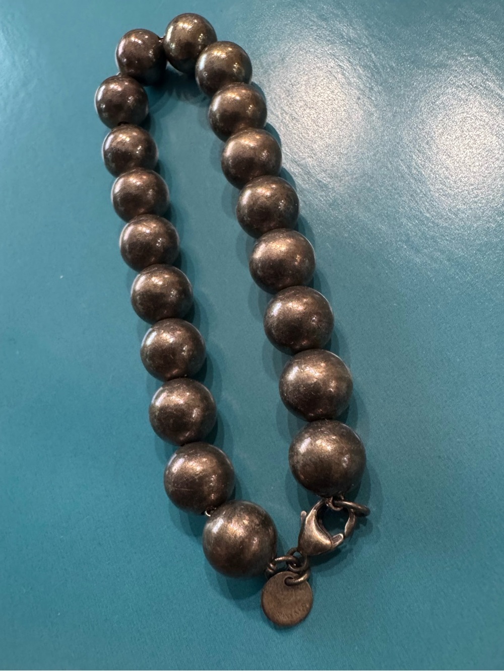 Tiffany & Co HardWare Ball Bracelet in Silver